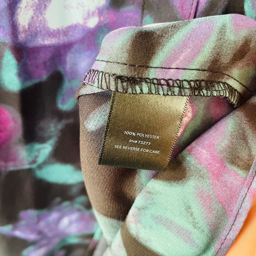 Simply Vera Vera Wang abstract print blouse size XXL - Picture 9 of 12